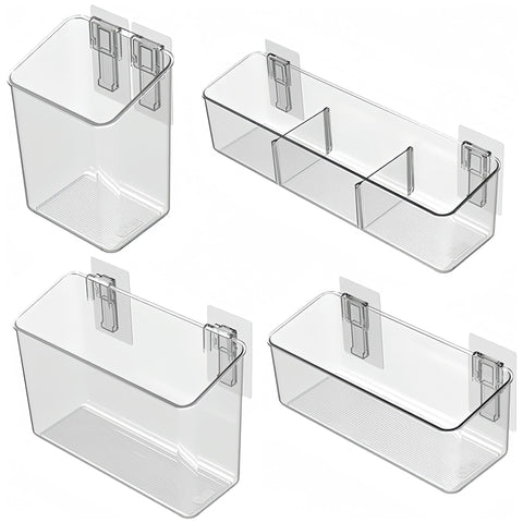 Vacane organizador puerta-armario transparente para ver contenido fácilmente.