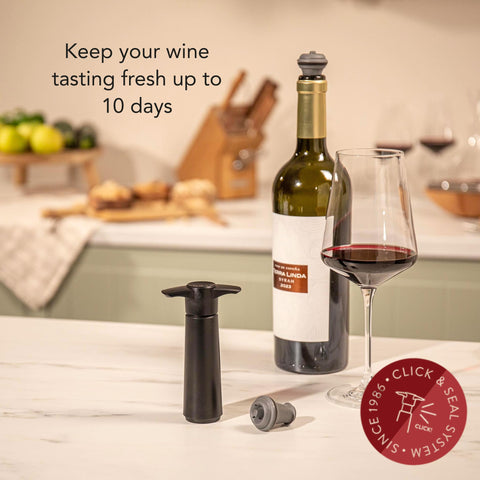 Vacu Vin Original tapones de vacio sin BPA para mantener la frescura