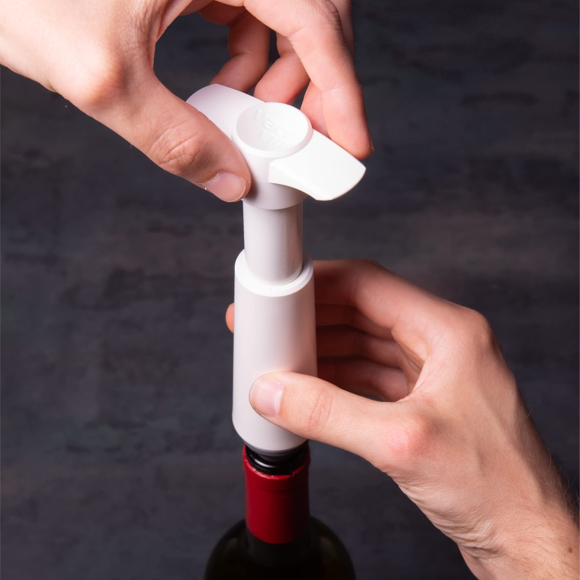 Vacuvin Guardavino Original compatible con botellas estándar para sellado