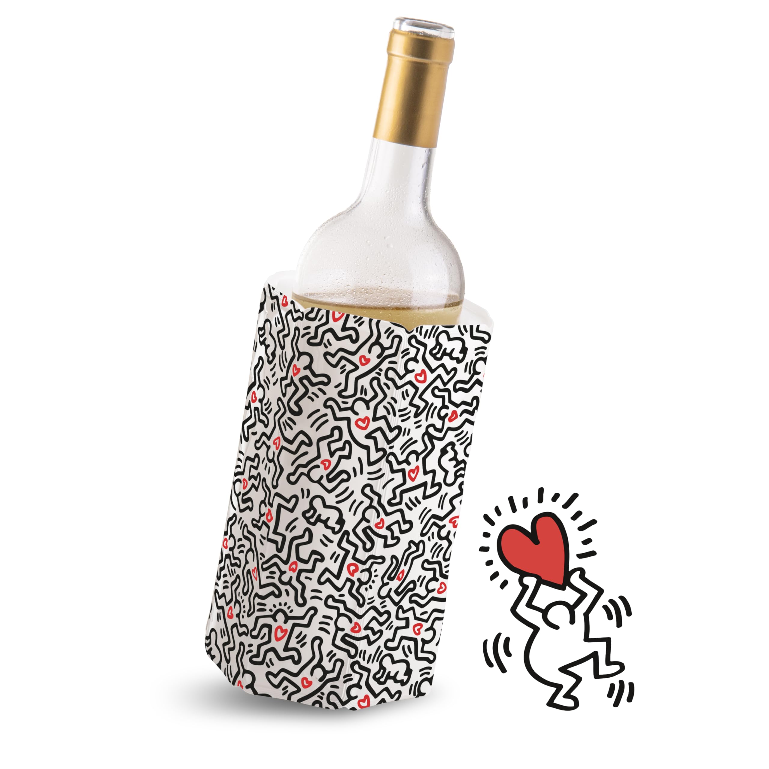Vacuvin sleeve ajuste universal cabe en botellas estándar.