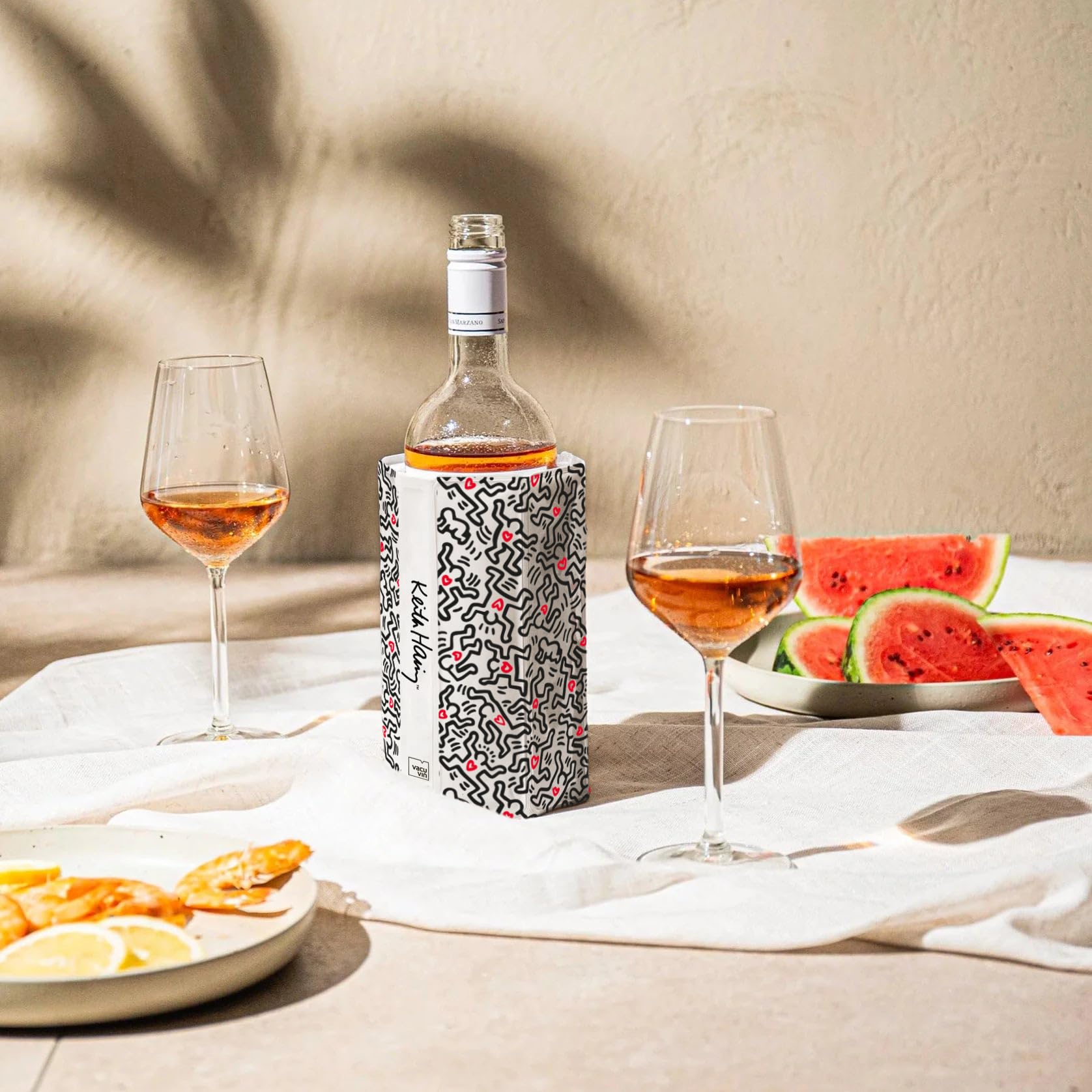 Vacuvin sleeve para picnic añade estilo sin complicaciones.