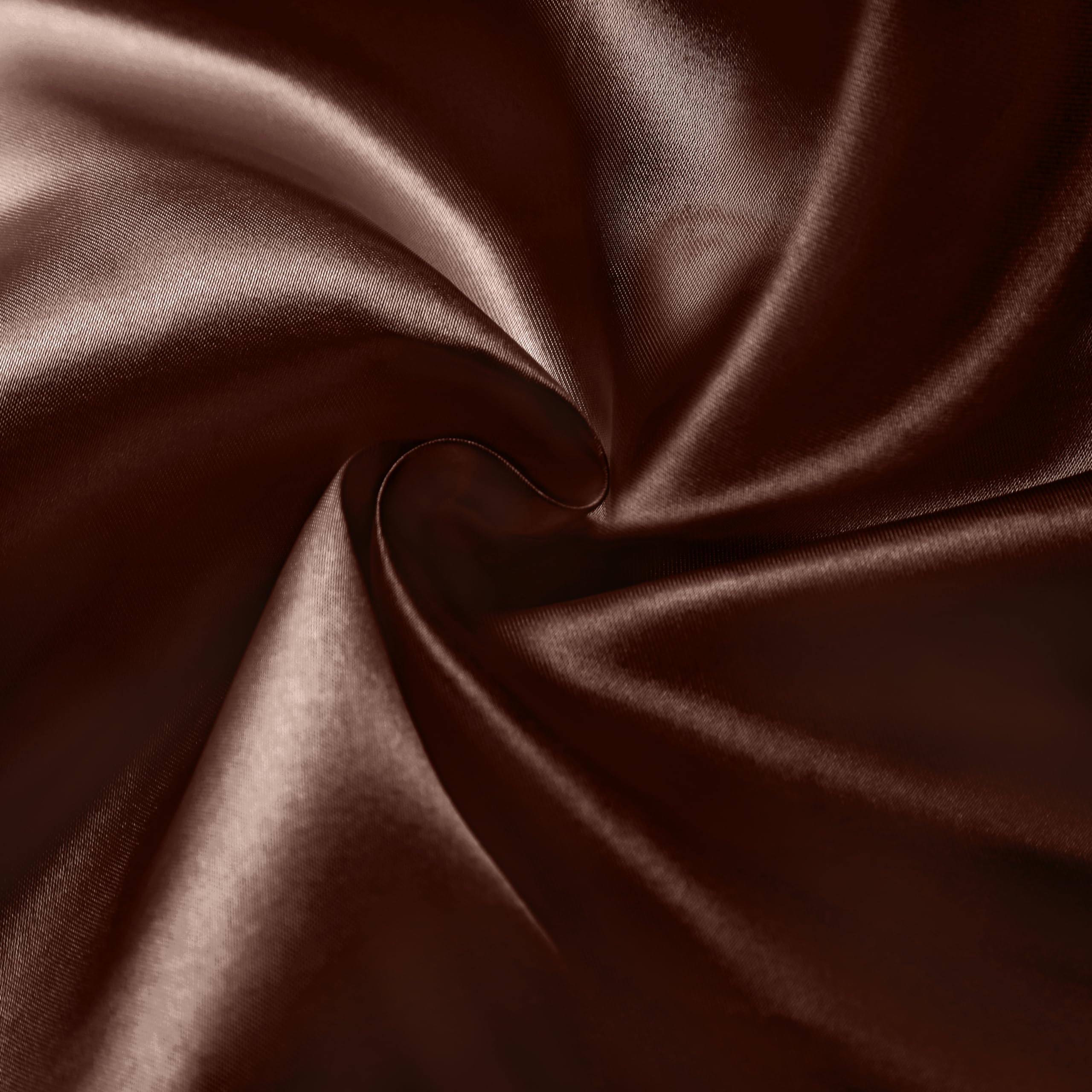 VACVELT servilletas satin chocolate marrón destacan colores de mesa