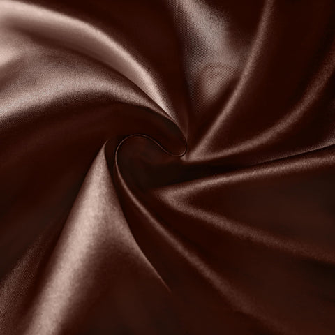 VACVELT servilletas satin chocolate marrón destacan colores de mesa