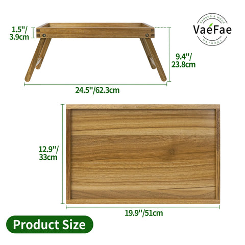 Borde protector en bandeja de cama VaeFae para evitar derrames