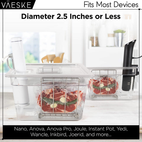 Väeske rack antiflotante mantiene bolsas sumergidas
