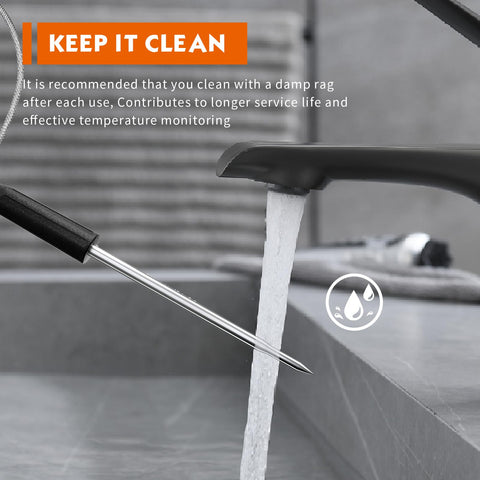 Limpieza rápida: limpia la punta con un paño húmedo.