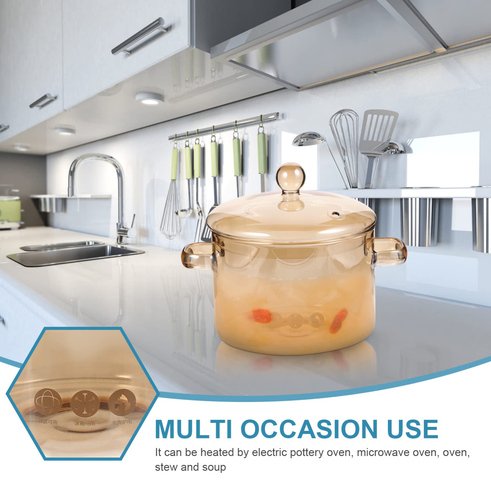 Olla Vaguelly con tapa de ventilación para vapor controlado