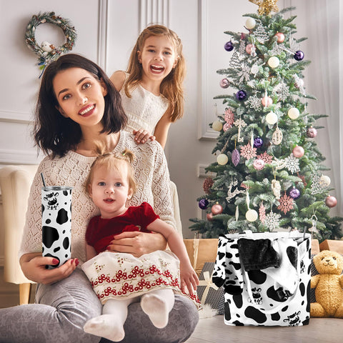 Conjunto regalo VAIPI vacas completo, muestra manta, taza y accesorios