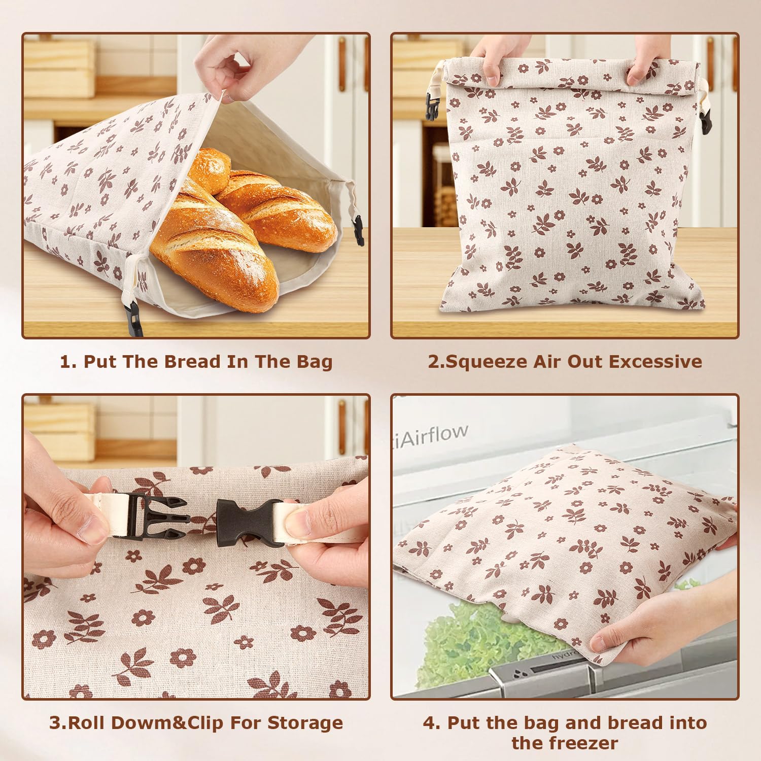 VAKEEN: bolsa grande para hogazas de masa madre.