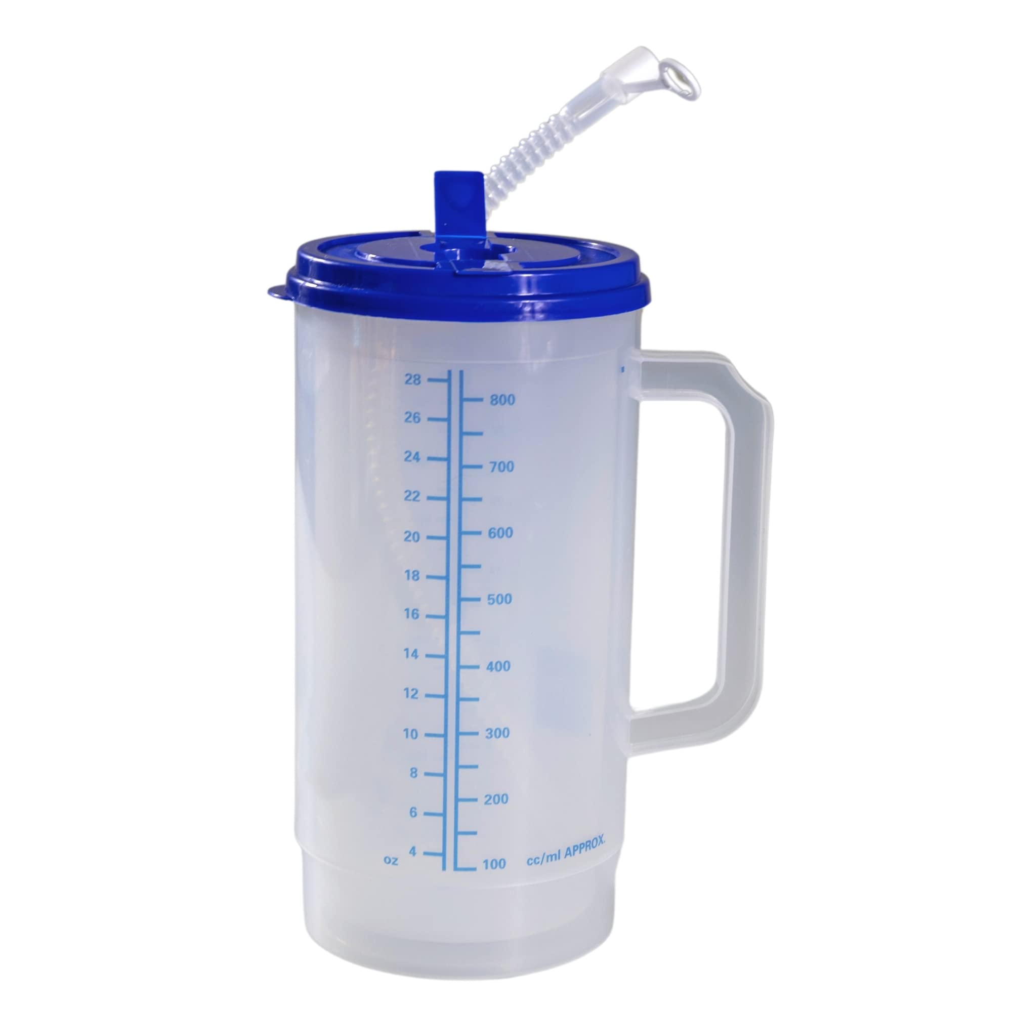 Vakly Carafe Hospital capacidad graduada hasta 28 onzas para seguir tu consumo.