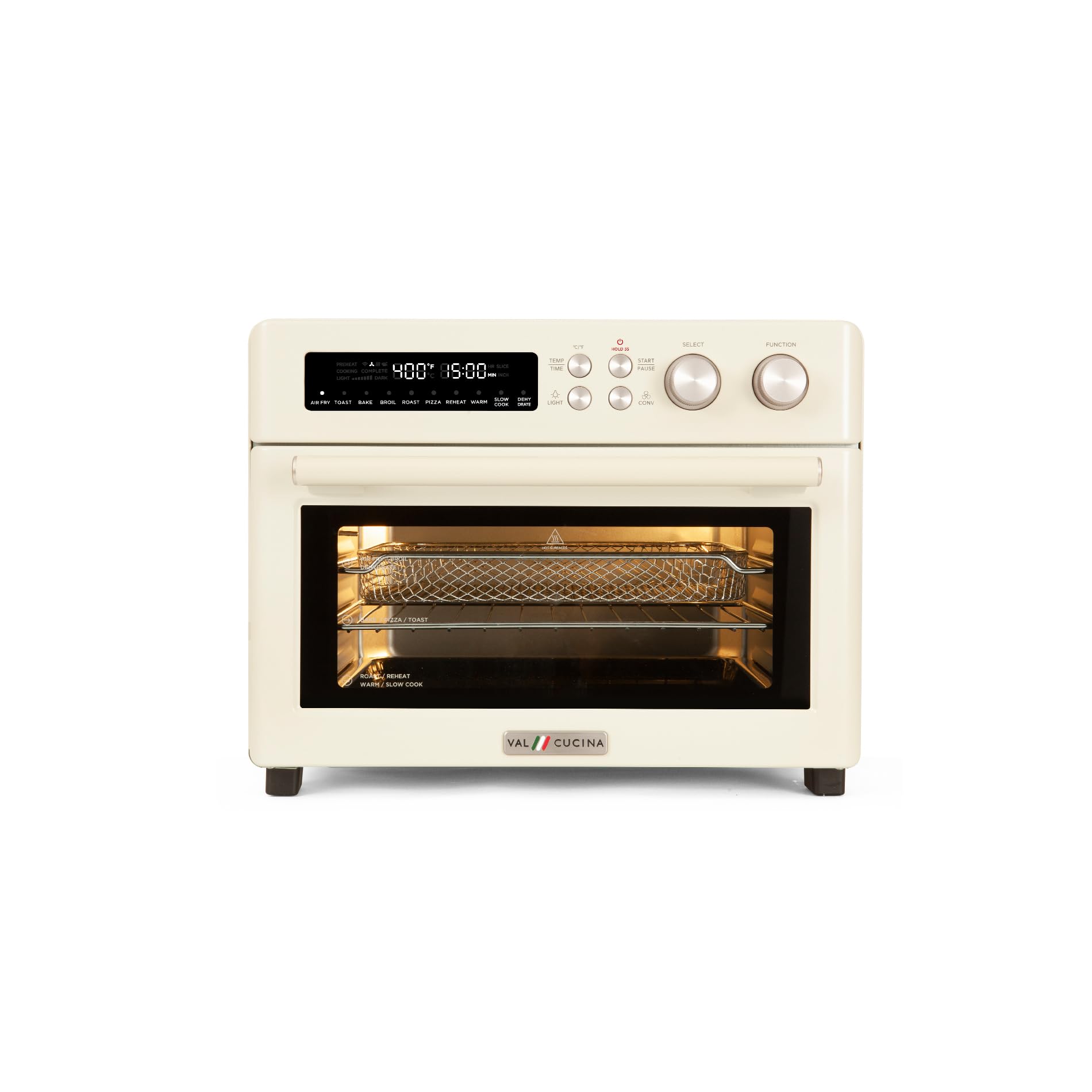 VAL CUCINA frente del horno con infrarrojo para cocción uniforme