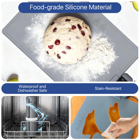 Valoidea detalle silicona alimentos muestra material flexible y fácil limpieza