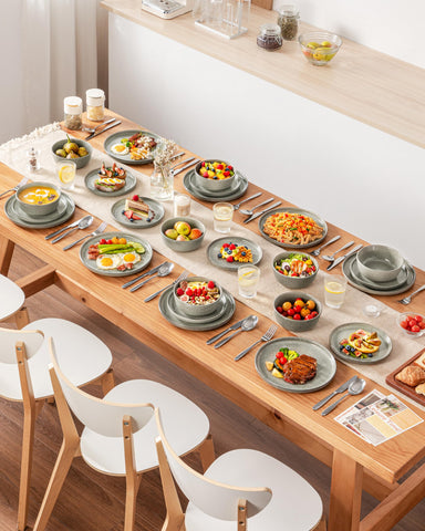Vancasso ANYA diseño versátil que combina con distintos estilos de mesa.