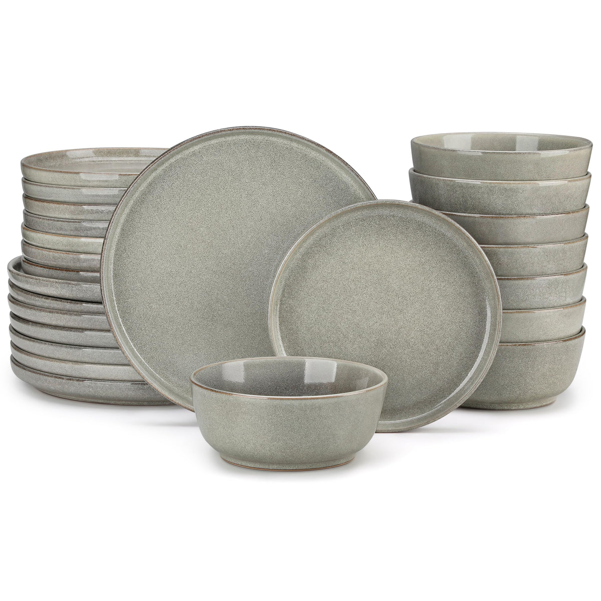 Vancasso ANYA: plato de cena con glaseado reactivo para una mesa elegante.
