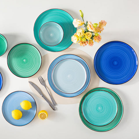 Vancasso Bonita: detalle pintado a mano para decorar cada plato