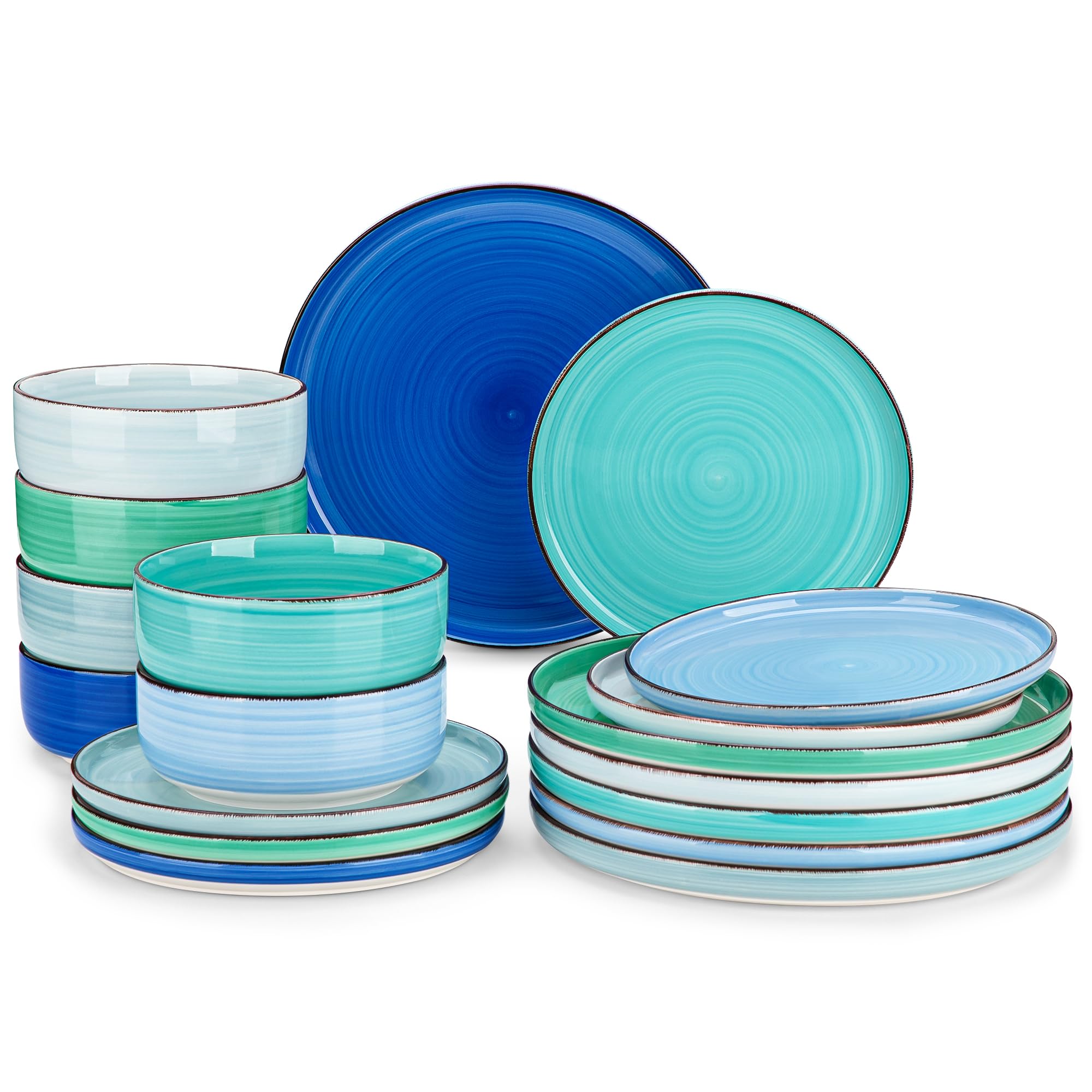 Vancasso Bonita: plato de cena azul, ideal para ocasiones especiales