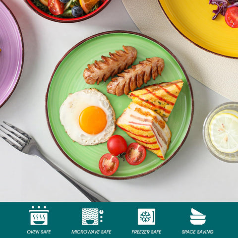 Vancasso Bonita: tazón de cereal 24 onzas, práctico para desayunos abundantes.