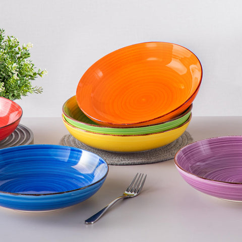 Bonita de Vancasso: perfectos para servir ensaladas y pastas en porciones grandes.