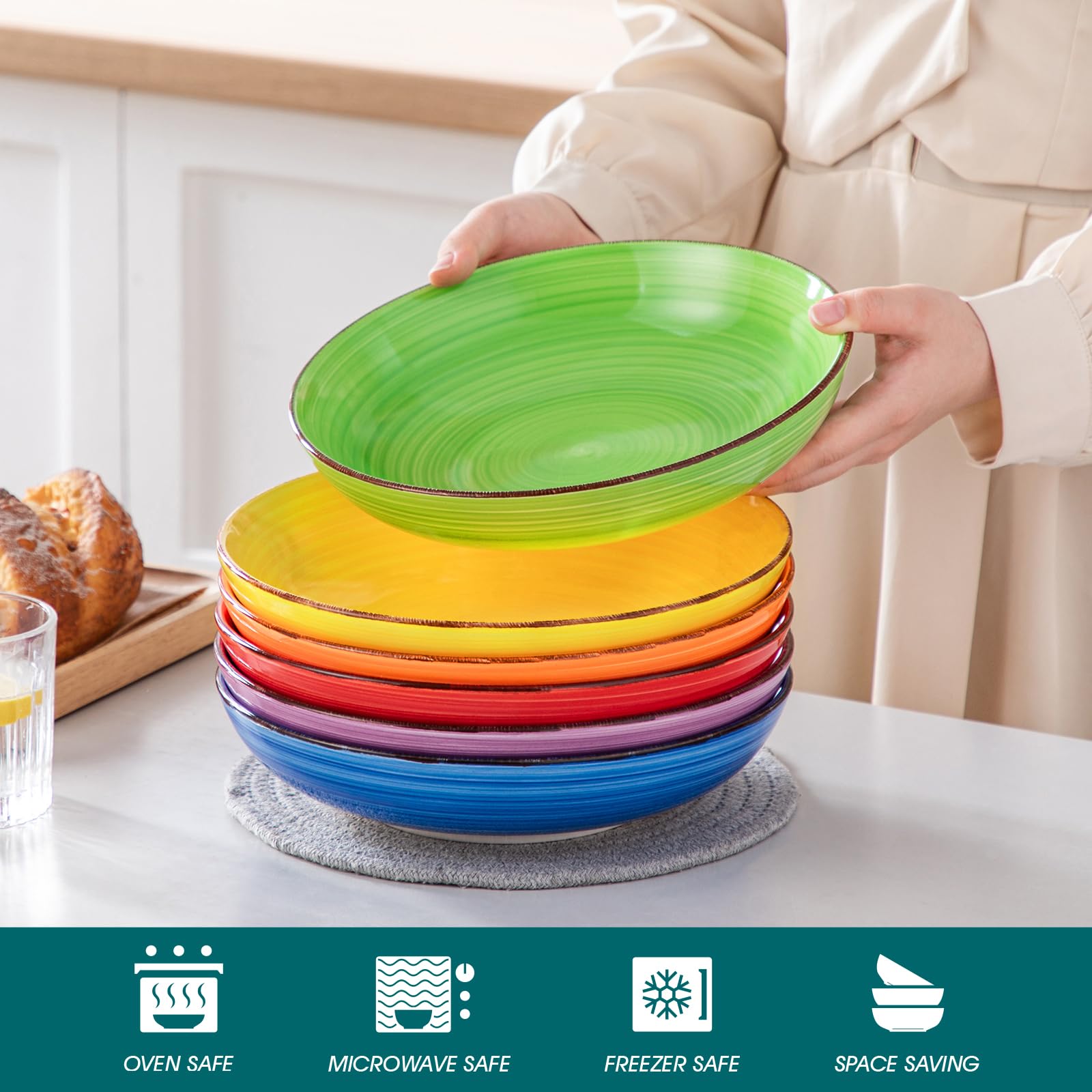 Bonita de Vancasso: aptos para microondas para recalentar con estilo.
