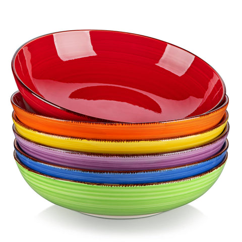 Vancasso Bonita tazones pasta 01: tazón amplio ideal para porciones de pasta.