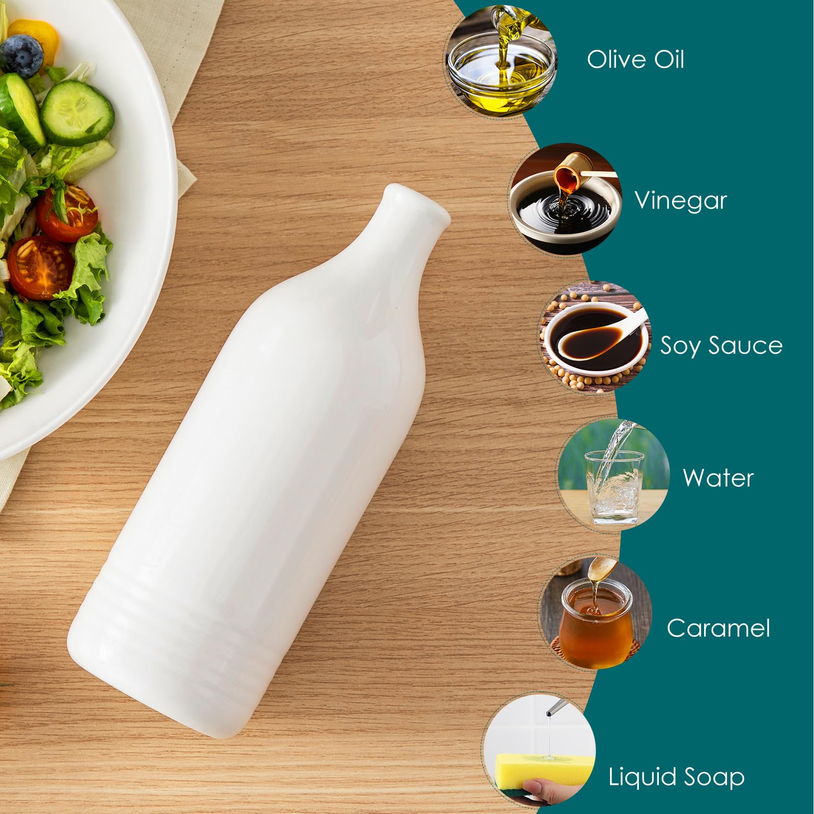 Dispensador multiuso de Vancasso para aceite y vinagre en la mesa.