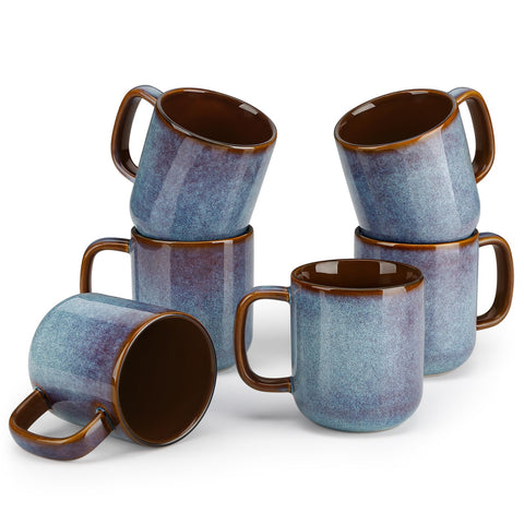 Tazas Vancasso Onion 16 oz, juego de 6 para café diario.