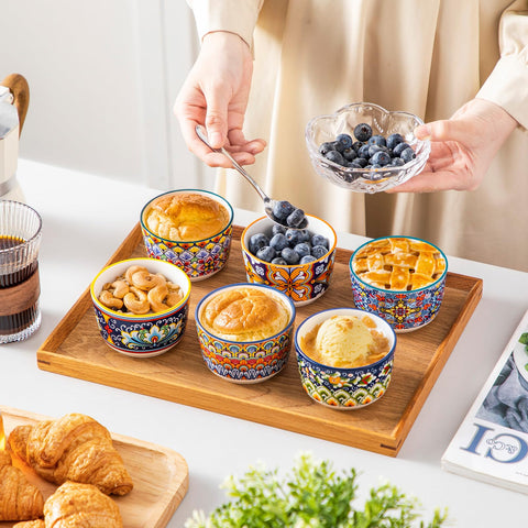 Ramequines Vancasso para salsas y acompañamientos con estilo bohemio