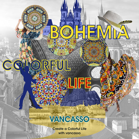 Regalo perfecto con cuencos bohemios Vancasso para casa nueva.