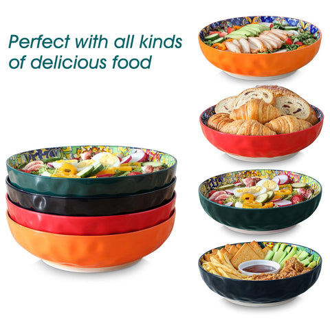 Regalo ideal: ensaladeras grandes de Vancasso verde.