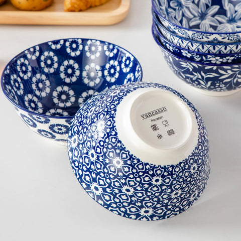 tazones vancasso Selene para servir cereal, sopa, pasta con elegancia.