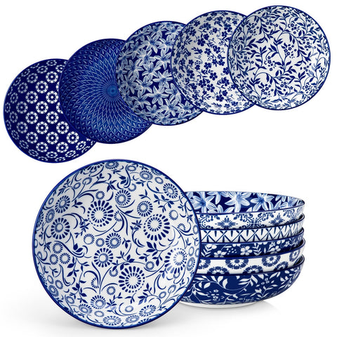 Conjunto Selene de Vancasso: tazones de pasta de 8,5 pulgadas para porciones generosas.