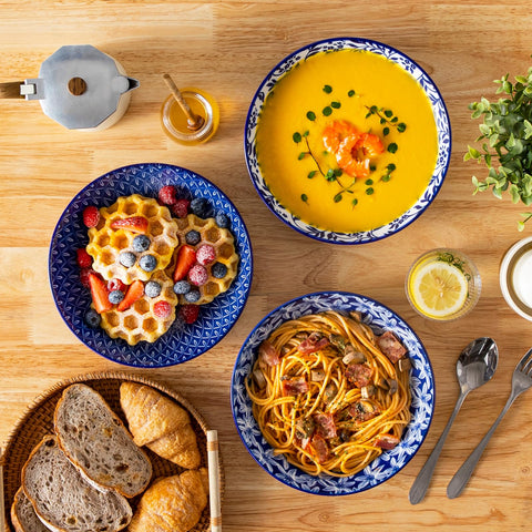 Selene versátil para pasta, sopa, ensalada y postres.