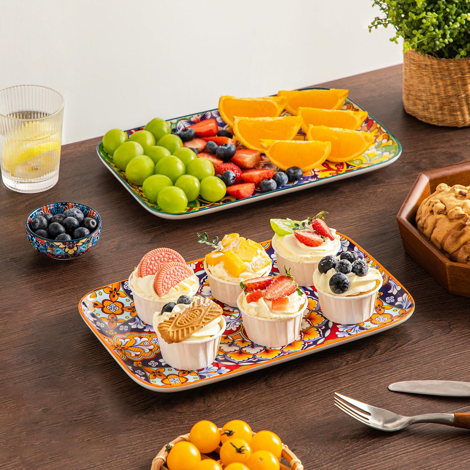 Vancasso ideal para servir entrantes, ensaladas y postres.
