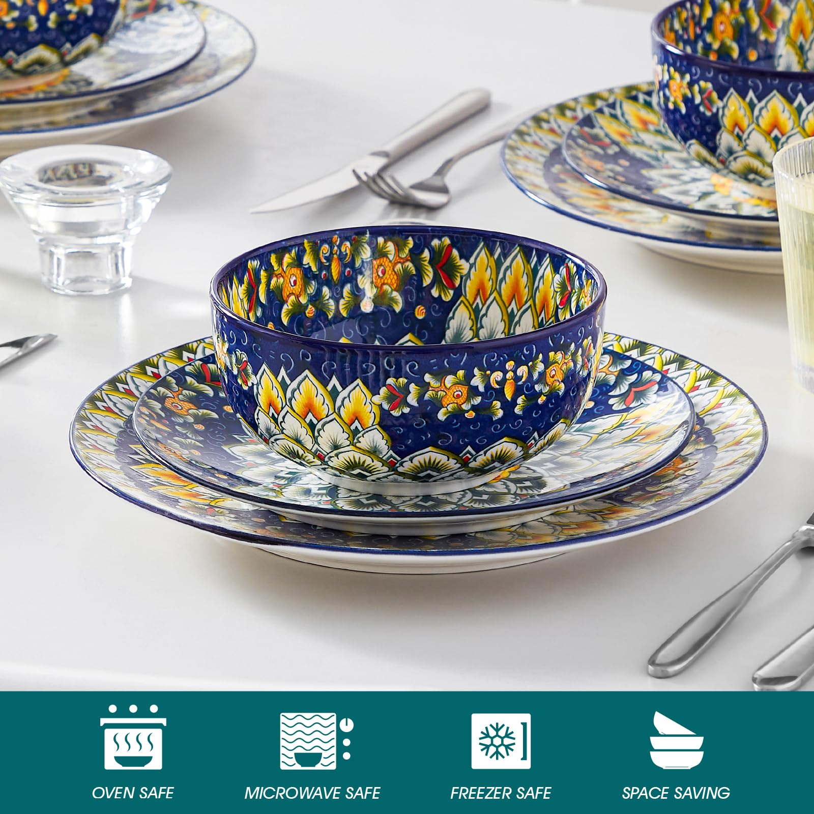 Vancasso SIMI: diseño bohemio para la mesa, toque decorativo suave.