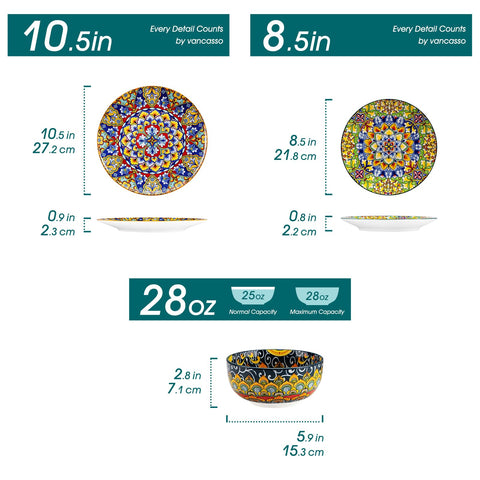 Platos de ensalada SIMI de 8,5 pulgadas, prácticos y fáciles de limpiar.