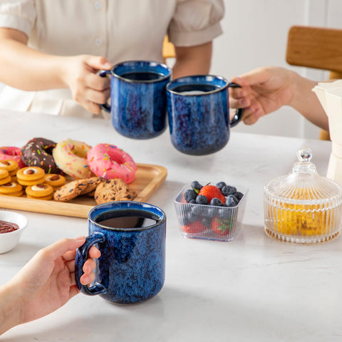 Taza vancasso STARRY glaseado de horno único, colores duraderos