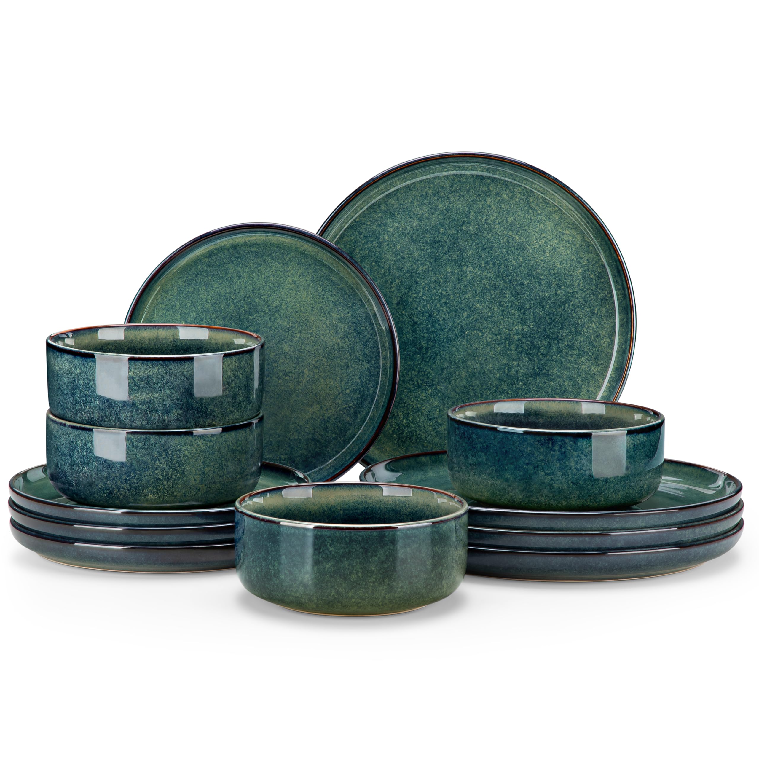 Vancasso Starry, plato de cena 10,25 pulgadas, ideal para cenas familiares