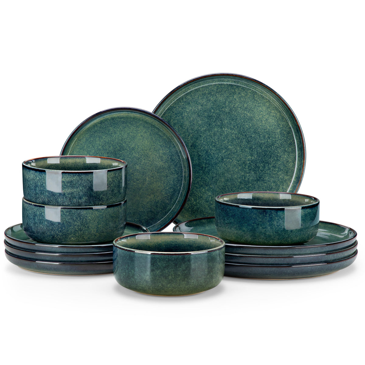 Vancasso Starry, plato de cena 10,25 pulgadas, ideal para cenas familiares