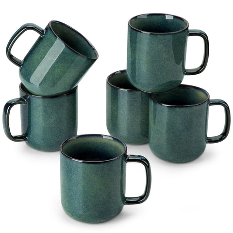 Tazas vancasso Starry 16oz verde para café o té