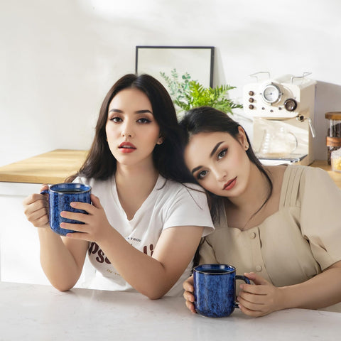 Uso diario con vancasso STARRY azul; ideal para Americano o té
