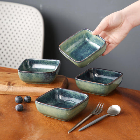 Vancasso Stern cuencos apilables que ahorran espacio en la mesa
