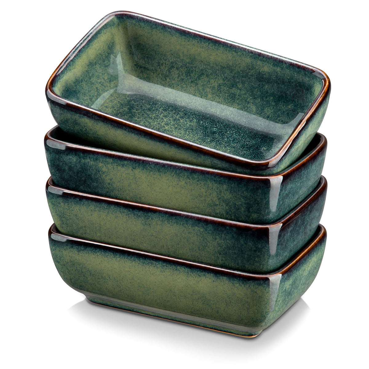 Vancasso Stern cuenco dip 170 ml, superficie azul estrellada, ideal para salsas.