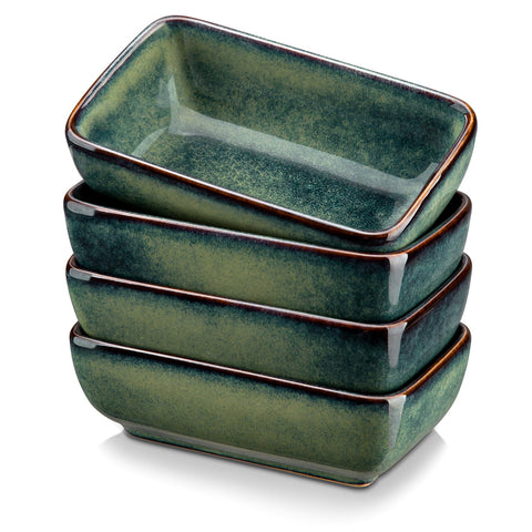 Vancasso Stern cuenco dip 170 ml, superficie azul estrellada, ideal para salsas.