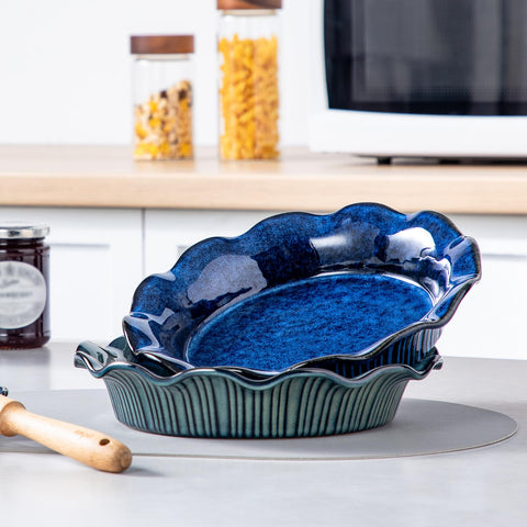 Vancasso Stern, diseño azul clásico, añade elegancia a la mesa.