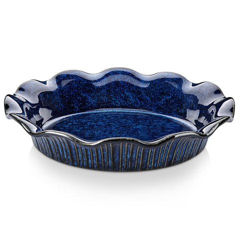 Vancasso Stern: molde tarta cerámico de 9 pulgadas, perfecto para hornear tartas caseras.