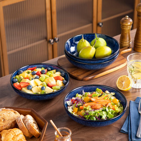 Tazones Vancasso Stern para servir sopa, ensalada, pasta y cereales.