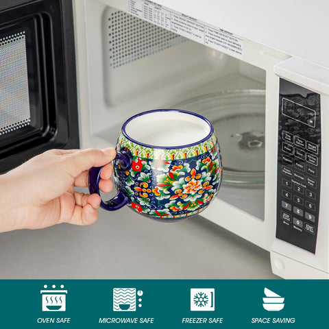 Taza capuchino bohemios de Vancasso para momentos de pausa.
