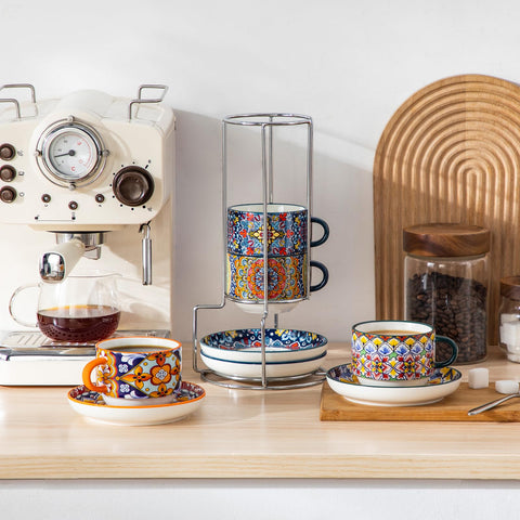 Tazas resistentes y duraderas Vancasso para disfrute diario.