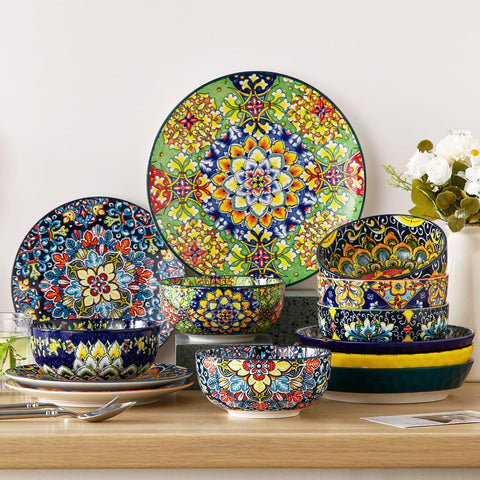 Decoración y funcionalidad: tazones Vancasso que embellecen la mesa y sirven en cocina.