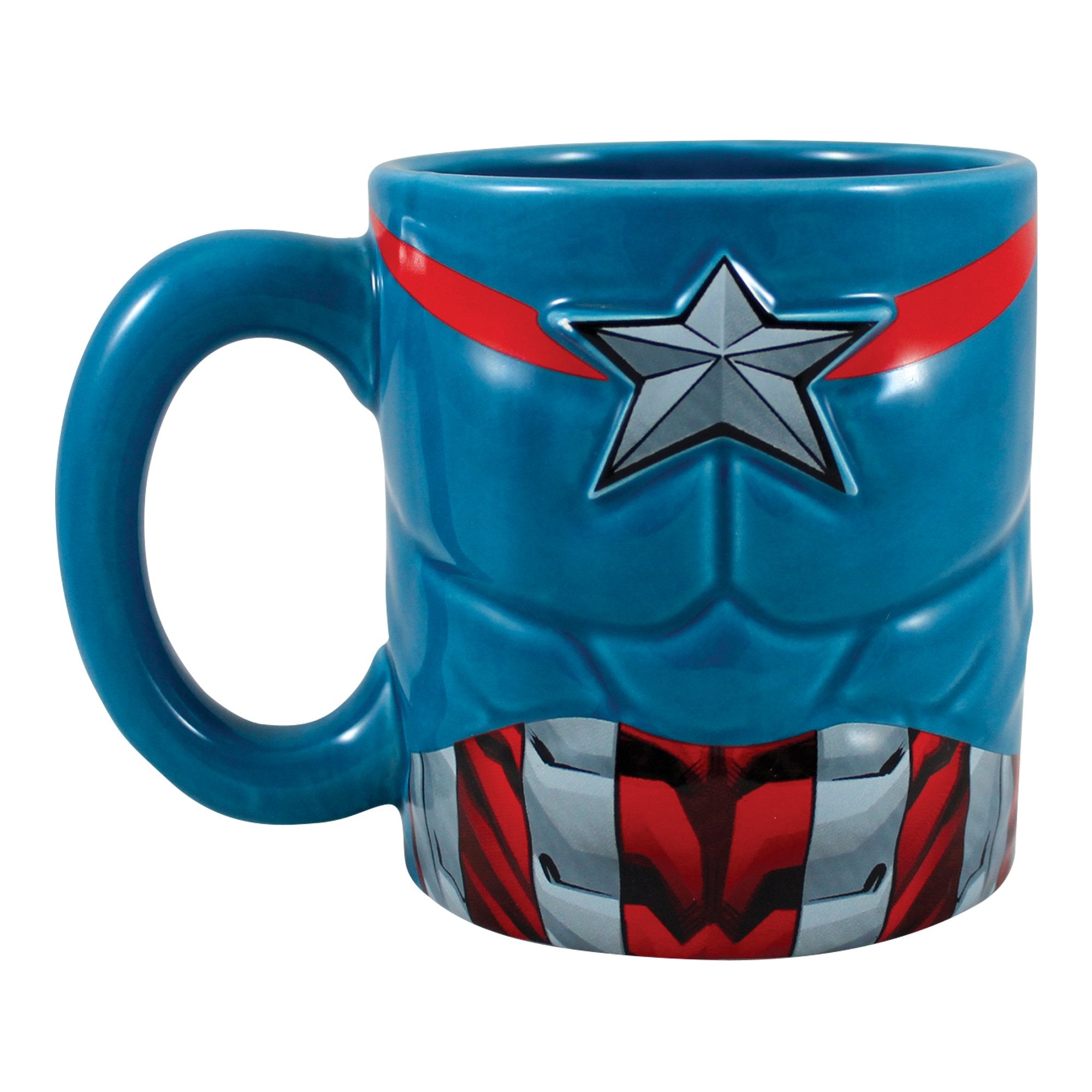 Taza Vandor Capitán América en caja-regalo, lista para regalo o colección diaria